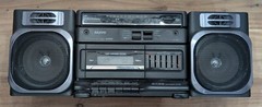 Vintage 1991 Sanyo M9100 Boombox AM/FM Radio Cassette Stereo Tested Works