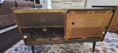 Grundig Majestic Console Radio SO 132 US 43.5 x 29.5 x 15.5 In Fair Condition