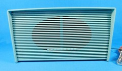 VINTAGE 1960-62 MATSUASHITA NATIONAL PANASONIC SPEAKER MODEL SPT-641 TURQUOISE