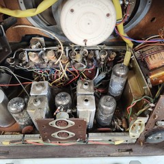 Vintage Telefunken Jubilate 5161W West German Tube Radio 1950s 60s RARE WORKS!