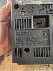VINTAGE PANASONIC FM-AM 2 BAND RADIO RECEIVER RF-538