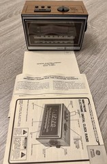 NOS GE General Electric 7-4620 FM/AM Digital Alarm Clock Radio Tested w/BOX