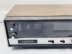 LLOYD&rsquo;S Flip Clock Alarm AM/FM MultiPlex Stereo JJ-6954 radio works, see desc*