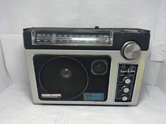 Vintage GE Superadio II 7-2885F AM/FM Portable Radio Headphone Jack Tested