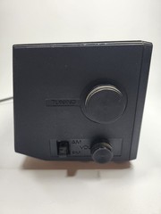 Vintage GE Clock Radio 7-4550C AM/FM Alarm Walnut Grain Retro Tested Works READ