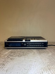 Vintage GE 7-4956B General Electric Alarm Clock Radio Cassette Tape Recorder