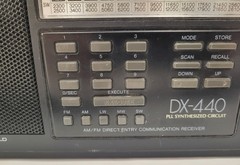 Realistic DX-440 PLL Short wave Radio Communications Receiver Tested & Works Gre