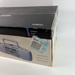 Emerson PD6625 Vintage 90’s CD Dual Cassette Portable Stereo Factory Sealed NOS!