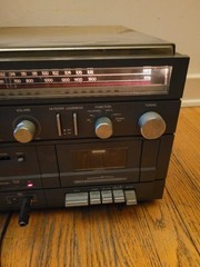 RANDIX ACR-216 Music Center Record Player , AM/FM Radio , Stereo , Twin Cassette