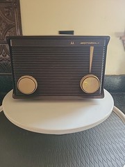 Vintage radio from the 60’s. By Motorola-WORKS!
