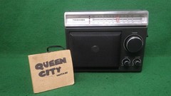 Vintage Toshiba Portable Radio RP-1640T AM-FM-TV 4 Band