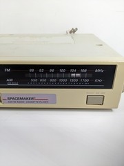GE Spacemaker 7-4260 AM/FM Radio Cassette Player LED Display Clock TESTED VTG