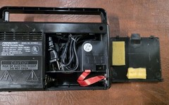 Soundesign 2216BLK AM/FM Portable Radio. Tested Working Vintage