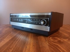 Vintage 1980 Sears Model 800.20530300 AM-FM Flip Clock Radio/Working Cond/Clean