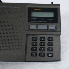 RadioShack Weather Alert Radio 12-250 7 Channel NOAA SAME Encoding Tested Works
