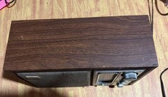 Sony Radio ICF-9650W AM/FM Tabletop Stereo Wood – Vintage – Works