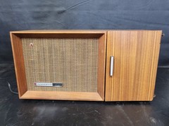 Vintage 1969 Panasonic 2-Way System AM/FM Radio RE-7487 Wooden