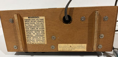 VTG Magnavox Solid State AM FM Radio 1R1705 Wood Good Condition