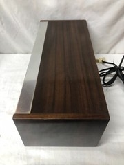 Panasonic RE-7369 Vintage FM-AM 2-Band Radio Solid State 1970s Wood Case Radio