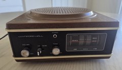 Wynford Hall AM/FM FLIP NUMBER ALARM CLOCK /Stereo Adapter- Pls Read Description