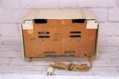 Vintage 1941 Motorola Model 51X14 Ivory Bakelite Tube Radio – Art Deco UNTESTED