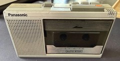 Panasonic RQ-341A Portable Cassette Player Recorder Walkman – TESTED & WORKS!