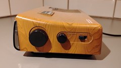TOSHIBA Alarm Clock Radio *Vintage* Wood Grain 1980&rsquo;s / Model RC-7180F