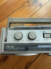 Panasonic RX-FM25 Vintage FM/AM Stereo Radio Cassette Player