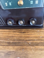 Vtg Silvertone Radio By Sears Model 18 Untested Parts / Repair Needs Cord