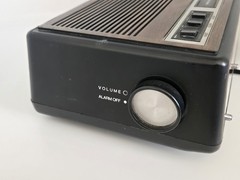 Vintage Sears Com/Trek AM/FM Clock Radio – Works!!! For Use or Parts