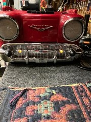 57 Chevy Cassette Player AM FM Radio RANDIX SERVICED VIDEO