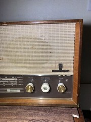 Working Vintage Tabletop Grundig Model 4570 U/Tube Stereo Made in W. Germany