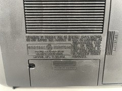 General Electric GE 7-2940A TV Sound AM/FM Weather Radio Works! Clean!