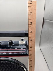 General Electric GE 3-5244B Vintage AM/FM Radio Cassette Recorder Clean & Works