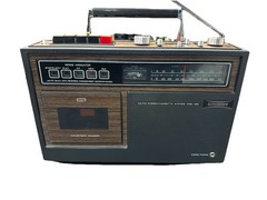 Superscope CRS-152 AM/FM Stereo Cassette Recorder Marantz Vintage Boombox Works