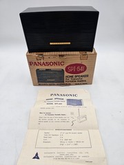 Vintage Panasonic Home Speaker Model SPT-641- Measures 6&Prime; X 4&Prime;