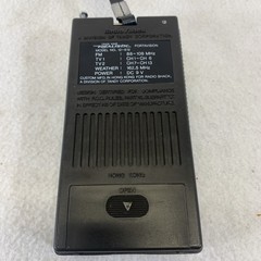 Vintage Realistic Portavision Radio Shack Portable Pocket FM Radio, Weather, TV