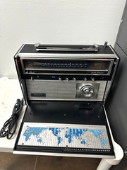 SONY 10Band Receiver AM/FM/AIR/PSB/LW/SW 1-5/BFO Model CRF-5100 , Tested/Works..