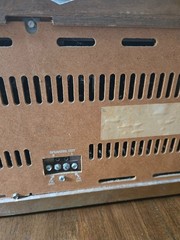 Vintage GE T1060A Solid State AM/FM Stereo Radio Wood Tabletop 23” WORKS