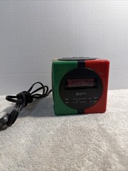 D530 Vtg 1990s GPX Gran Prix ALARM RADIO CLOCK rubiks simon Multi-Color CUBE