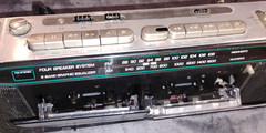 General Electric Boombox Radio 3-5638A – Parts Only – Radio Works, Tape Doesn&rsquo;t