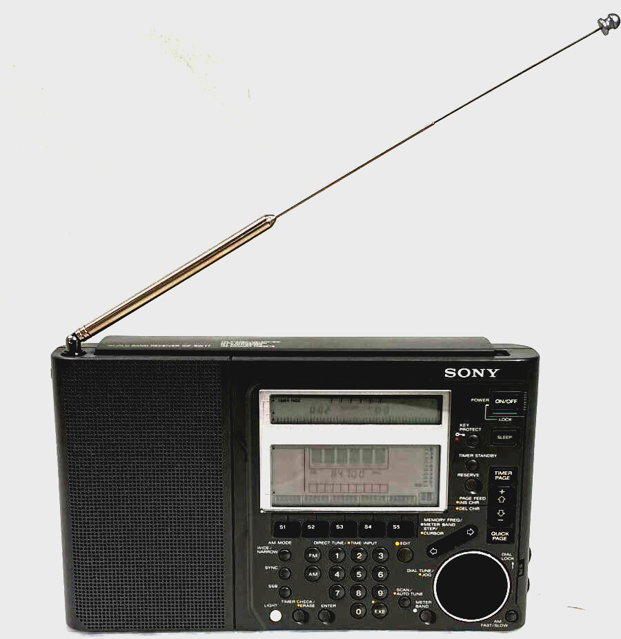 Sony ICF-SW77 World Band Vintage Radio FM TESTED Used from JAPAN