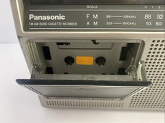 Vtg Panasonic AM FM Portable Radio Cassette Player #RX 1230 Works Parts/Repair
