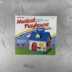 VINTAGE Radio Shack Cat No. 60-2512 AM Cassette Player Playhouse Children&rsquo;s Blue