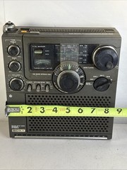 WORKS Sony ICF-5900W Portable Multi-Band Radio Receiver Pop-Up Antenna 4E25
