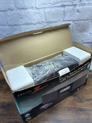 Vintage Zenith Digital Stereo Clock Radio Z213B W/ Box & Receipt Weather