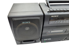 Sony CFS1025 Raido Boom Box with Detachable Speakers for Parts Repair Only