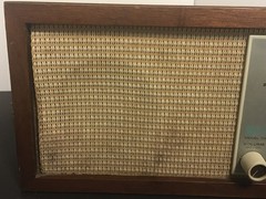 Vintage KLH Model Twenty One 21 FM Table Radio Wood Cabinet Tested Working