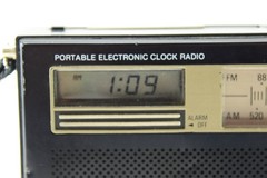 Magnavox Number 108 Portable Electronic Clock FM/ AM Radio Parts Only