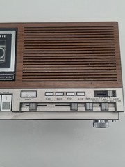 Vintage General Electric 7‑4975‑C Clock Radio w/ Alarm & Cassette Player Tested